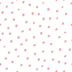 dots seamless vector pattern, simple background