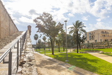 Fototapeta na wymiar Landmarks of the old town of Acre