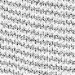 Vector fabric texture. Distressed texture of weaving fabric. Grunge background. Abstract halftone vector illustration. Overlay to create interesting effect and depth. Black isolated on white. EPS10.