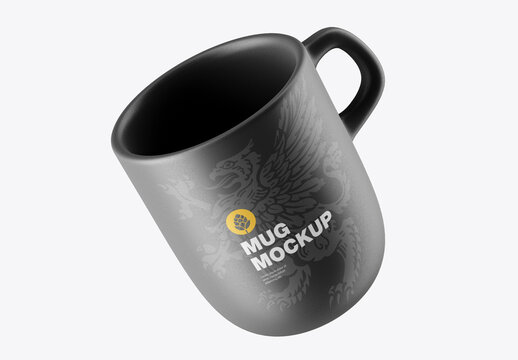 Colorful Matte Mug Mockup
