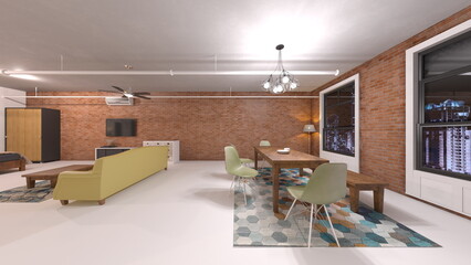 リビングダイニング