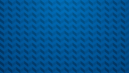 Blue chevron background. Vector seamless pattern with copy space for business presentation or web design.