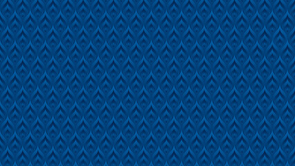 Blue arabic style background. Vector pattern with copy space for business presentation or web design.