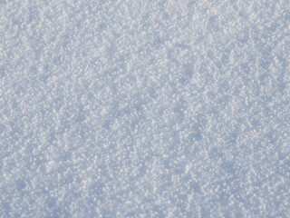 White blank fresh snow texture background. Copy space for text message.