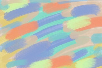 Abstract multicolored background texture ,brush strokes with oil paints on canva . High quality photo