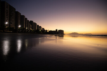 Fototapeta premium sunrise at the beach