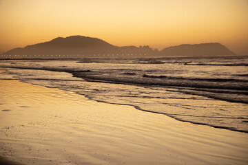 sunrise at the beach