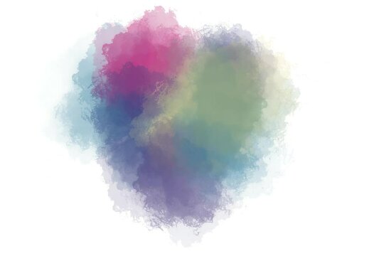 Abstract multicolored background texture ,brush strokes with watercolor paints on canva . High quality photo