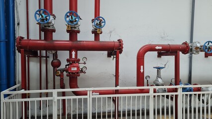 Refinery plant equipment for pipe line oil and gas valves at gas plant pressure safety valve selective