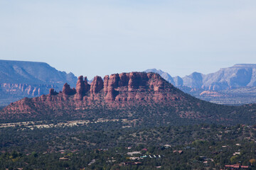 Fototapeta na wymiar Red Rock Landscape from Arizona