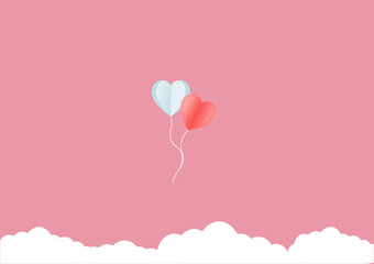 vector illustration couple heart background texture, love wedding and valentine concept background