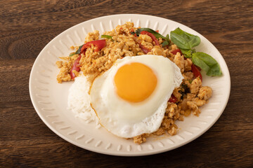 ガパオライス　(タイ米・ジャスミンライス)