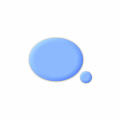 3d Chat bubble. Talk, dialogue, messenger or online support concept. concept. Vector illustration