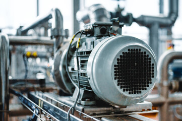 Pumping station for pumping liquids Complex steel piping system