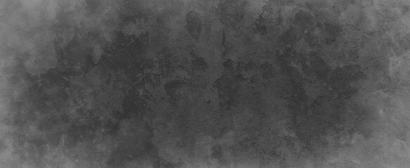 old black texture background with white border grunge and gray painted marbled stone design with peeling paint