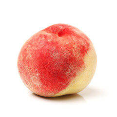 peach isolated on white background