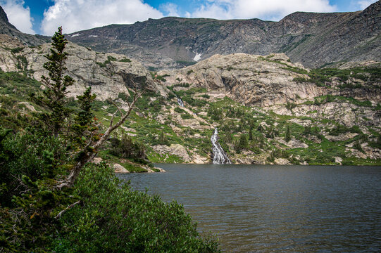 river in the mountains