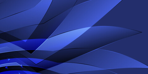 Abstract modern blue background vector