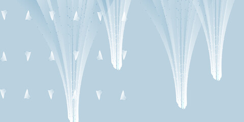 Soft blue background vector