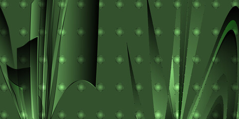 Dark green background vector