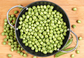 Fresh peas 