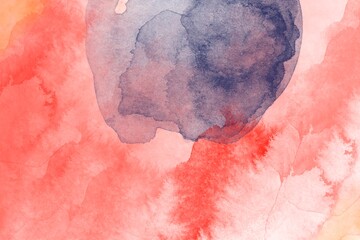 Watercolor illustration. Abstract painting background.