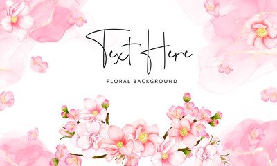 beautiful floral background cherry blossom flower