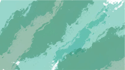 Green watercolor background for your design, watercolor background concept, vector.