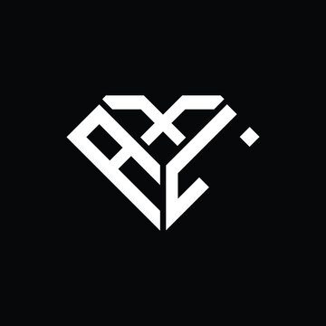 AXL letter logo creative design. AXL unique design
