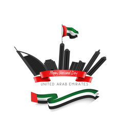United Arab Emirates National Day, can be used for greting card, poster or banner