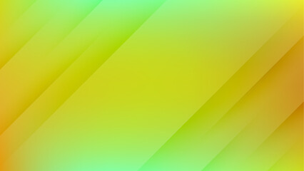Abstract design clorful gradient green and orange background. Abstract design with line