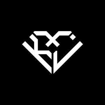 KXJ letter logo creative design. KXJ unique design