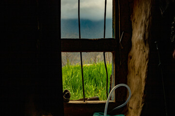 During the Lockdown in March 2020. i had to stay at a remote village and this is the window view. Nepal.