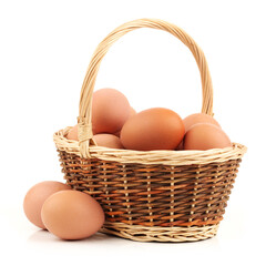 eggs in a basket