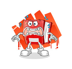 book monster vector. cartoon character © dataimasu