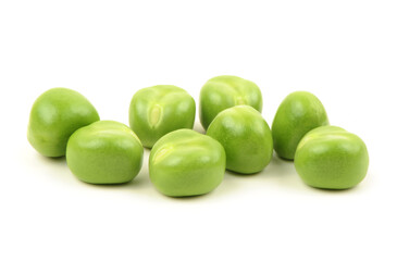 peas isolated on white