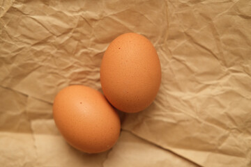 Easter eggs paper background
