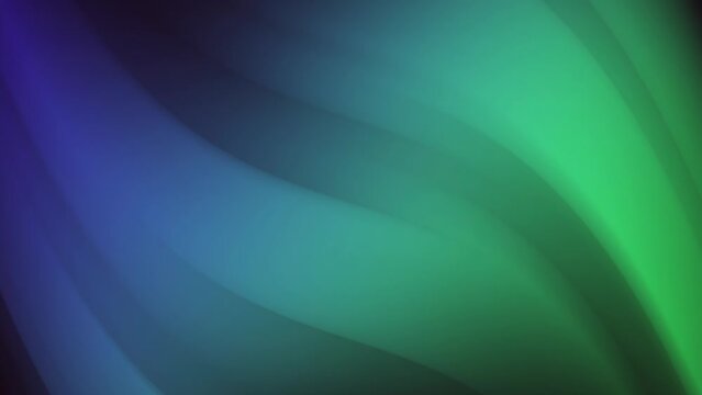 Dark blue illustrated abstract animation background. Soft blurry motion pattern
