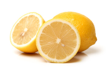lemon isolated on white