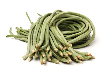 Cowpea on white background