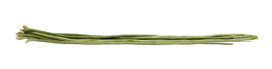 Cowpea on white background