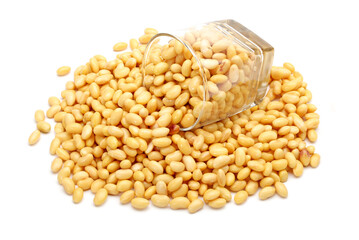 soybean isolated on white background