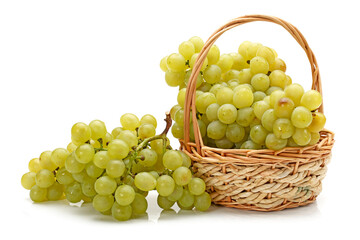 grapes in a basket