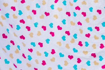 Heart symbol on the white background