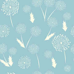 seamless pattern with flowers