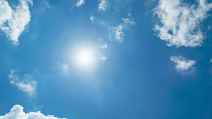 青空・雲・太陽