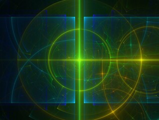 Imaginatory fractal abstract background Image