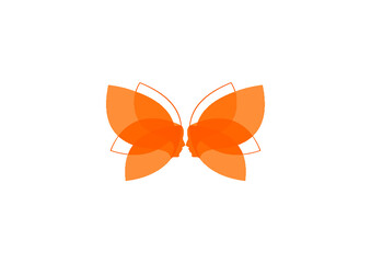 Butterfly Face Logo