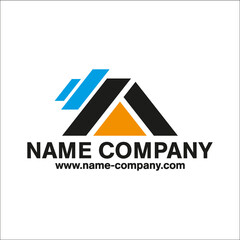 logo artisan isolation couvreur toiture charpentier 