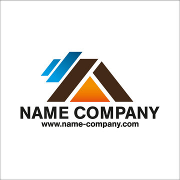 logo artisan couvreur charpentier toiture